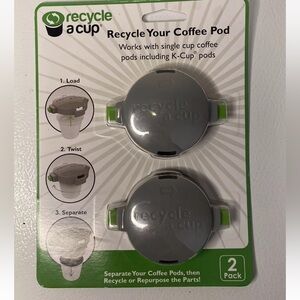 Medelco Recycle A Cup K-Cup Single Pod Recycle Tool Cuts & Separate Coffee Tea